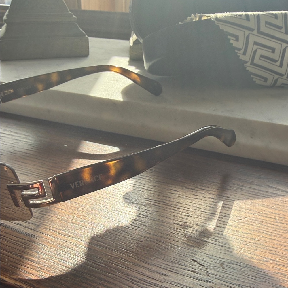 Versace Brown Gradient Sunglasses - image 6